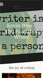 Mobile Screenshot of kevinjwoo.com