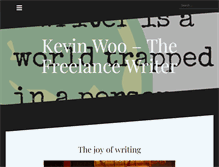 Tablet Screenshot of kevinjwoo.com